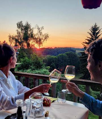 Le beau temps revient au Ranch des Lacs, évadez vous, escapade à deux.