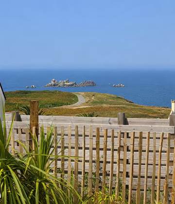Vue mer depuis la maison – Plouarzel – mer d’Iroise