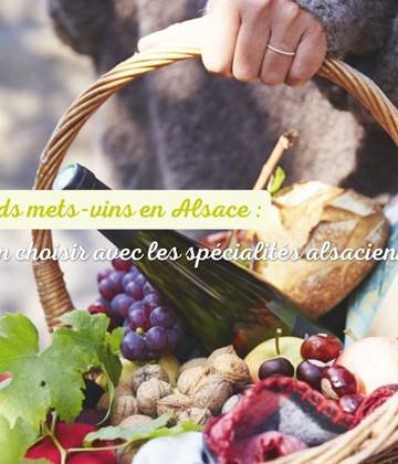 Accords mets-vins d'Alsace