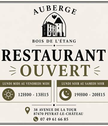 Restaurant Peyrat-Le-Château
