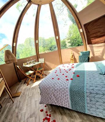 Dôme Saturne Romantique