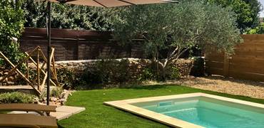 Piscine privée la boheme