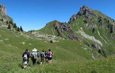 Randonnée au col de Vézinaz