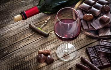 Dégustation en accord - Vin et chocolat