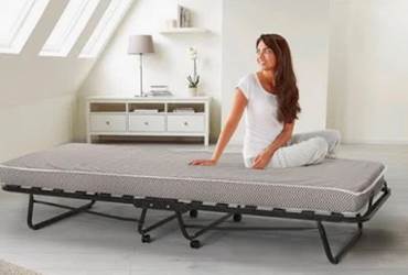 Lit d'appoint adulte (ouvert)