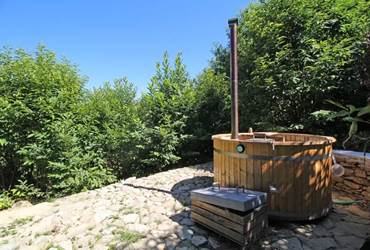 les bois de saint Auvent Bain nordique