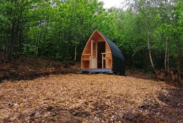 les bois de saint Auvent sauna dans les bois