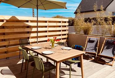 Votre terrasse et l'équipement