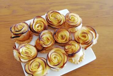 les bois de saint Auvent petites roses dessert