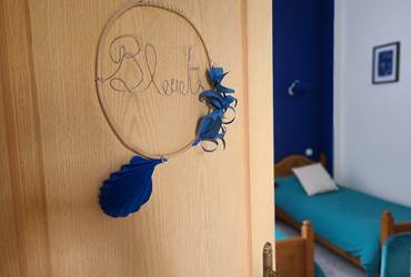 Porte chambre Refuge des Bleuets