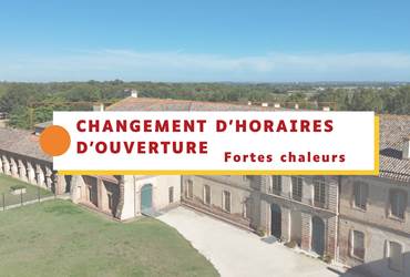 Abbaye de Belleperche - changement horaires d'ouverture