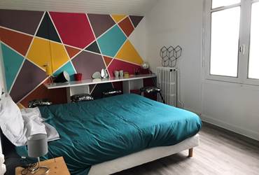 Chambre POP lit double