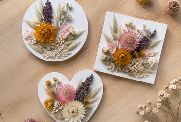 mini cadres fleuris