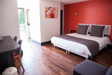 Chambre supérieure avec terrasse du logement 4.