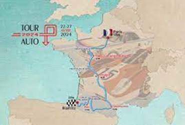 PAU VILLE ETAPE DU TOUR AUTO 2024 LE 26 AVRIL 2024