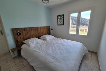 Les gîtes de Moussan - gîte 3 - chambre 1 lit en 160X200cm
