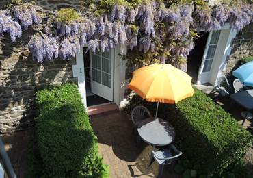 Clos de la Fontaine Dinard, terrasse privée du 2