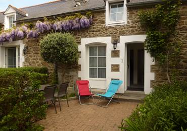 Clos de la Fontaine Dinard, terrasse du 4