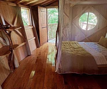 cabane dans les arbres