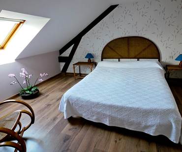 chambre d'hotes pour 2 à 4 personnes à la ferme La Gautraie Saint-James Normandie
