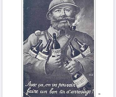 publicité pour les poilus