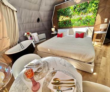 Espace romantique et optimisé