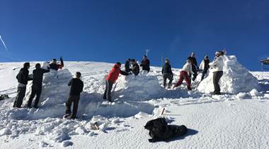 Challenge construction d'igloos