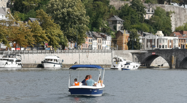 Bateau sans permis - Les Capitaineries de Namur