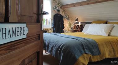 Chambre brindilles , confort avec une décoration douce et tendance