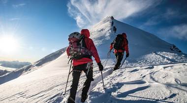Initiation alpinisme hivernal