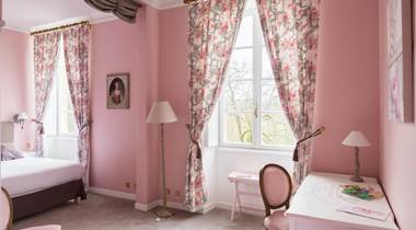chambre rose