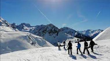 Randonnée à raquettes au vallon d'Aoube