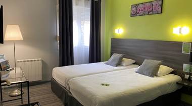 Chambre Lits Simples Confort - Vue sur Jardin