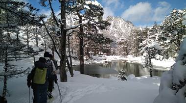 En chemin du lac de Gaube