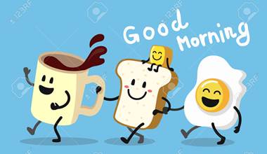 88598211-petit-déjeuner-amusant-le-matin-café-mignon-pain-grillé-et-oeuf-illustration-vectorielle