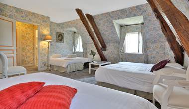 Chambre familiale 15 château 2 à 6 couchages