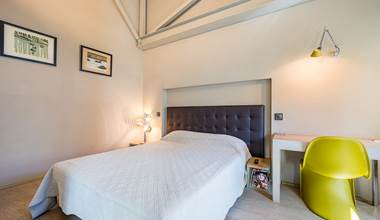 Loge de Mer - Lodge Urbain a Perpignan - Suite Junior - Literie