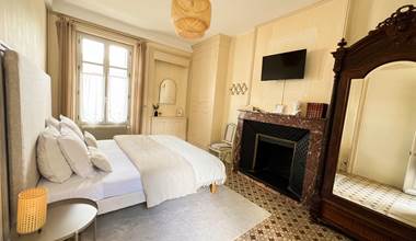 Chambre du Bellay - Closerie la Fontaine - Touraine - Château de la Loire