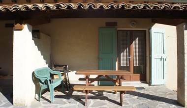 Terrasse couverte
