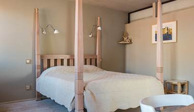 Loge de Mer - Lodge Urbain a Perpignan - Chambre Eau - Lit