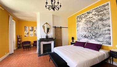 Domaine de Lanis Castelnaudary Maison Hotes Chambre Curcuma