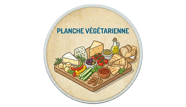 Planche végétarienne