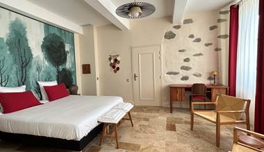 Domaine de Lanis Castelnaudary Chambre Hotes PMR Gingembre bureau