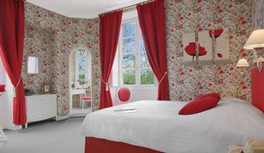 Chambres d'hôtes de charme Coquelicots vue de l'entrée