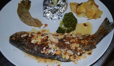 truite aux amandes