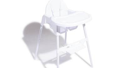 chaise haute bébé