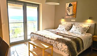Chambre Zenith lit king size haut de gamme