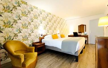 Chambre double avec petit balcon