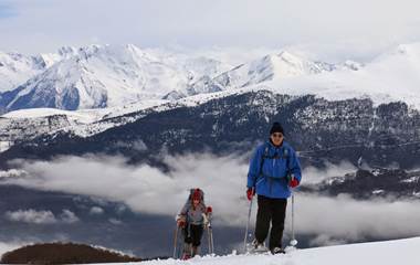 Randonnée hivernale sur les crêtes de Berbeillet