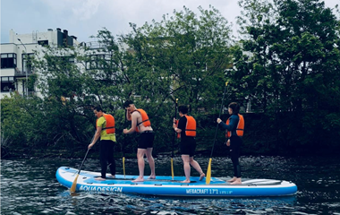 Paddle géant-Les Capitainereis de Namur